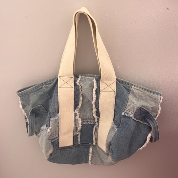 Urban Outfitters Patched Suda XL Tote Bag - Picture 2 of 4